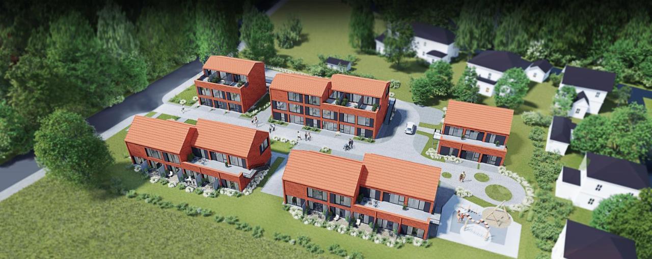 De ole School in Hohwacht - Ferienwohnung Nr 2 im Scandi-Look an der Ostsee Exterior foto